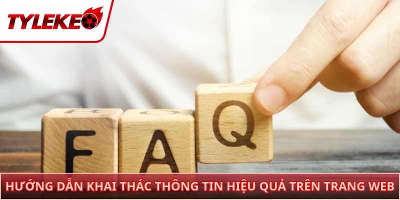 Hướng dẫn khai thác thông tin hiệu quả trên trang web
